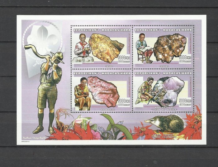 MADAGASCAR 1998 SCOUTING MINERALE