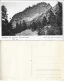 CP1905N Detunata, cel mai &icirc;nalt v&acirc;rf de bazalt 1169 mtr, Nr 57 Foto Bach Alba Iulia 1929, carte poștală