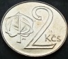 Moneda 2 COROANE - CEHIA, anul 1991 * cod 818 = A.UNC, Europa