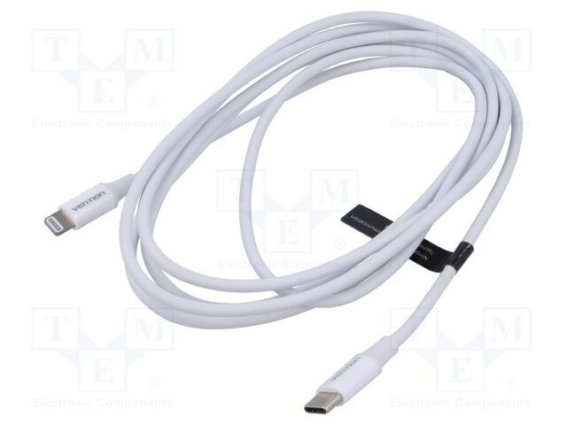Cablu USB 2.0 VENTION Apple Lightning - USB C nichelat 2m