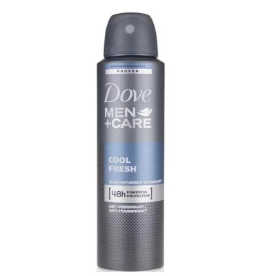 Deodorant antiperspirant spray, Dove, MEN +CARE, Cool Fresh, 48 h, 250 ml foto