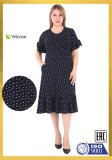 Rochie Viscoza cu Volan Cod 0005Marimea, Yves