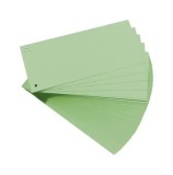 Cumpara ieftin Separatoare Exacompta Premium, din carton, 105 x 240 mm, 160 gmp, 100 buc/um, vernil