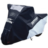 Husa Moto Exterior Oxford Rainex Negru Argintiu Marimea S CV501