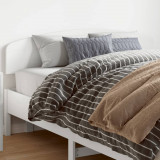 VidaXL Tăblie de pat, alb, 150 cm, lemn masiv de pin
