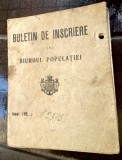 Buletin de inscriere la biroul populatiei, Platon Pardau
