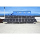Sistem complet montare, structura panouri solare fotovoltaice la sol-ciment 10KW Breckner Germany