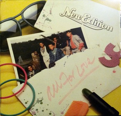 Vinil LP New Edition &amp;ndash; All For Love (VG++) foto