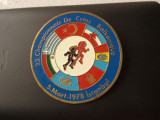 1978 Insigna -Campionatul de cros Istanbul