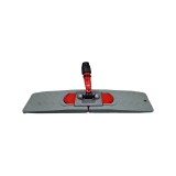 Suport pentru mop plat, din plastic, pliabil, Y455, gri, 50 cm