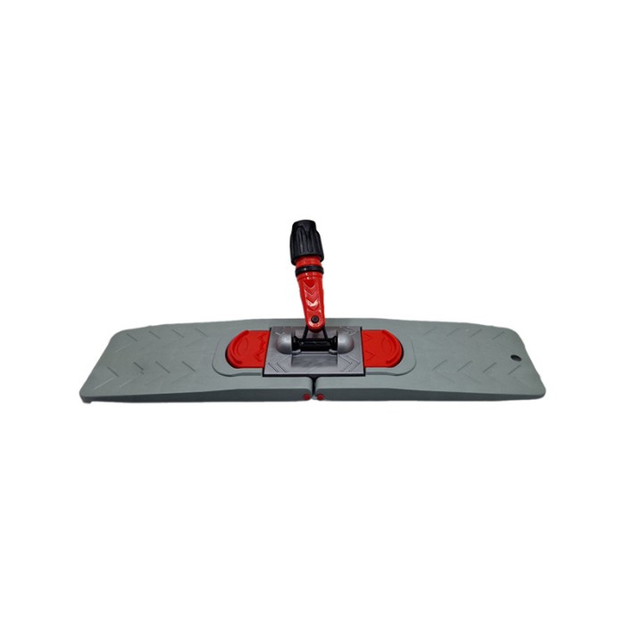 Suport pentru mop plat, din plastic, pliabil, Y455, gri, 50 cm