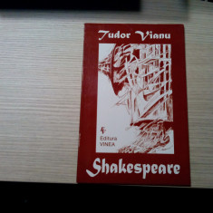 SHAKESPEARE - Poem original - Tudor Vianu - VLAD CIOBANU (ilustratii) 1999, 62p.