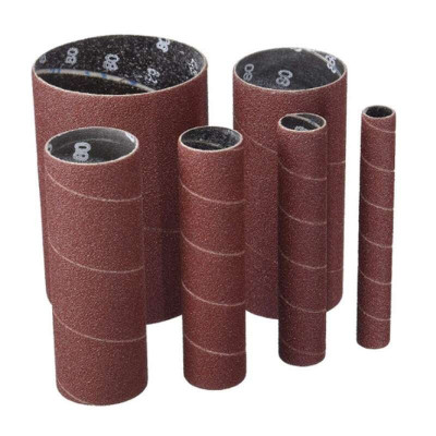 Set cilindri de slefuire pentru masini de slefuit cu ax Scheppach 7903400703, O13-76 mm, granulatie K240, 18 piese foto