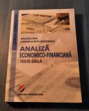 Analiza economico - financiara teste grila Gratiela Ghic