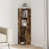 VidaXL Dulap de colț Alb 27,5x27x102cm Lemn compozit 889850