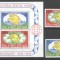 St. Helena 1974 UPU Centenary set+perf.sheet MNH DA.083