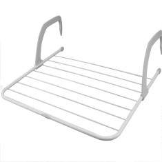 Uscător Rufe, Plastic, Dimensiuni 65x54x16cm, Fixare Balcon sau Calorifer