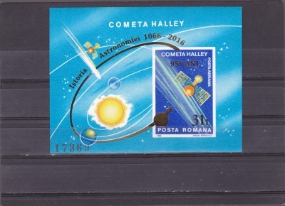 COLITA NEDANTELATA COMETA HALLEY 2016 SUPRATIPAR AURIU,ISTORIA ASTRONOMIEI foto