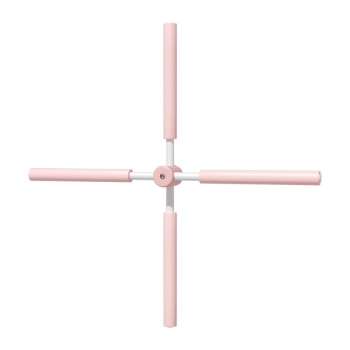 Accesoriu pentru Yoga, Exercitii pentru spate si umeri, roz, 78 cm