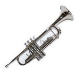 Trompeta Cherrystone Geepas, 54 cm, Argintiu
