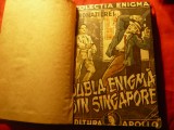 E.Romazieres -Dubla enigma din Singapore -Ed.Apollo 1943 ,224 pag. ,trad. F.Petr