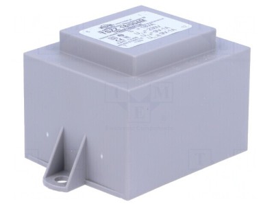 Transformator &amp;icirc;ncapsulat 18VA 230V 9V 1A PCB foto
