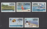 Insulele Cayman 1987 - Turism, pescuit, serie neuzata