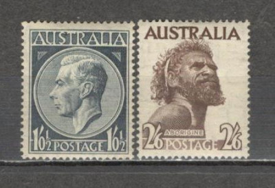 Australia.1952 Regele George VI,Aborigeni MA.24 foto