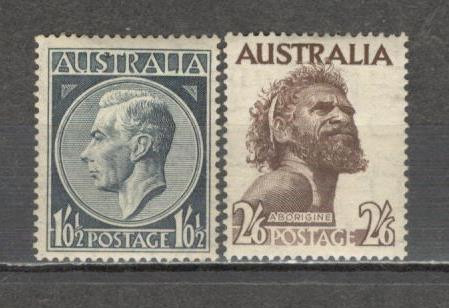 Australia.1952 Regele George VI,Aborigeni MA.24