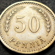 Moneda istorica 50 PENNIA - FINLANDA, anul 1923 * cod 284