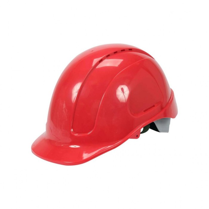 Cască de protecție roșie cu reglare rapidă Yato YT-73973