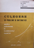 A. Corduneanu - Culegere de probleme de matematica (editia 1972)