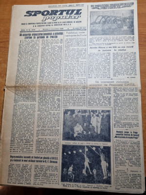 sportul popular 3 decembrie 1955-echipa de fotbal progresul oradea,natatie foto