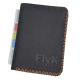 Cumpara ieftin Portofel Barbati Piele Naturala Elyk Creation Jack 2 M Negru, Compartiment Monede, Slim