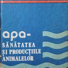 APA - SANATATEA SI PRODUCTIILE ANIMALELOR-MAN CORNEL