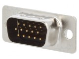 Conector D-Sub HD 15-Pin Aurit pentru Cablu, CONEC