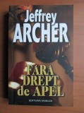 Jeffrey Archer - Fara drept de apel