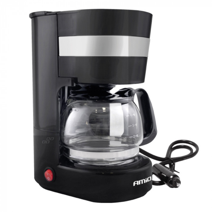 Cafetiera auto pentru tir, camion, autocar, alimentare 24v, putere 300w, volum 650ml