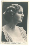 1822 - Princesse ELISABETH, Regale, Royalty, Romania - old postcard, real Photo - unused