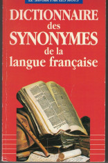 Dictionnaire des synonymes de la langue francaise foto