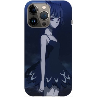 Husa compatibila cu Apple iPhone 14 Plus model Nero Black Clover, Silicon, TPU, Viceversa foto