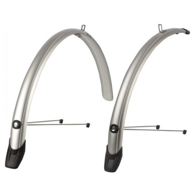 Set Aparatori Noroi Polisport Towny - 26 Inch, Argintiu Ultimate FactoryBikes foto