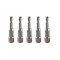 Set 5 tubulare bit, Topmaster, 10x65 mm