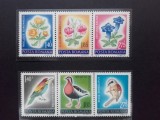 1973 - Ocrotirea naturii, pasari si flori - LP818