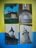 HOPCT LOT NR 136 MANASTIRI DIN -JUD SUCEAVA -4 CARTI POSTALE-RPR-CIRCULATE