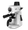 Espressor Cafea Zass ZEM 07, 800W, 3.5 Bar, 240ml, 4 Cesti, Duza Abur, Termometru - Alb (Resigilat)