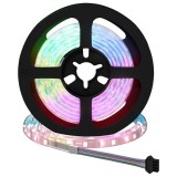 Cumpara ieftin Banda LED 12 buc. Negru si transparent Cupru si Plastic