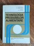 Tehnologia produselor alimentare, Manual licee de specialitate - V. Gheorghiu / R7P4F