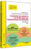 Admiterea in magistratura si in avocatura Vol.4: Drept procesual penal - Lucian Criste, Cristian Balan, Catalin Constantinescu-Maruntel, Teodor Manea,