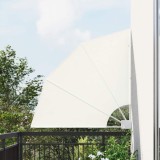 Ecran de intimitate pentru balcon Crem 115 x 115 cm țesătură